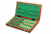 Juego de ajedrez de competición Timeless (alemán) Staunton Gold n.º 5