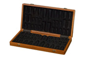 Estuche de incrustaciones para piezas de ajedrez con altura de rey de hasta 90-96 mm