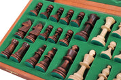 Juego de ajedrez de competición n.º 5 con incrustaciones (48 x 48 cm) - Juego de ajedrez PROFESIONAL