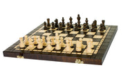 JUEGO DE MADERA 3 en 1 (40x40cm) CHASETS + WARCABS + BACKGAMMON