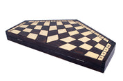 Ajedrez para tres jugadores - grande (tablero hexagonal de 26 cm de lado)