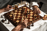 AJEDREZ SENATOR (42 x 42 cm): un juego de ajedrez clásico de madera, ideal para regalar