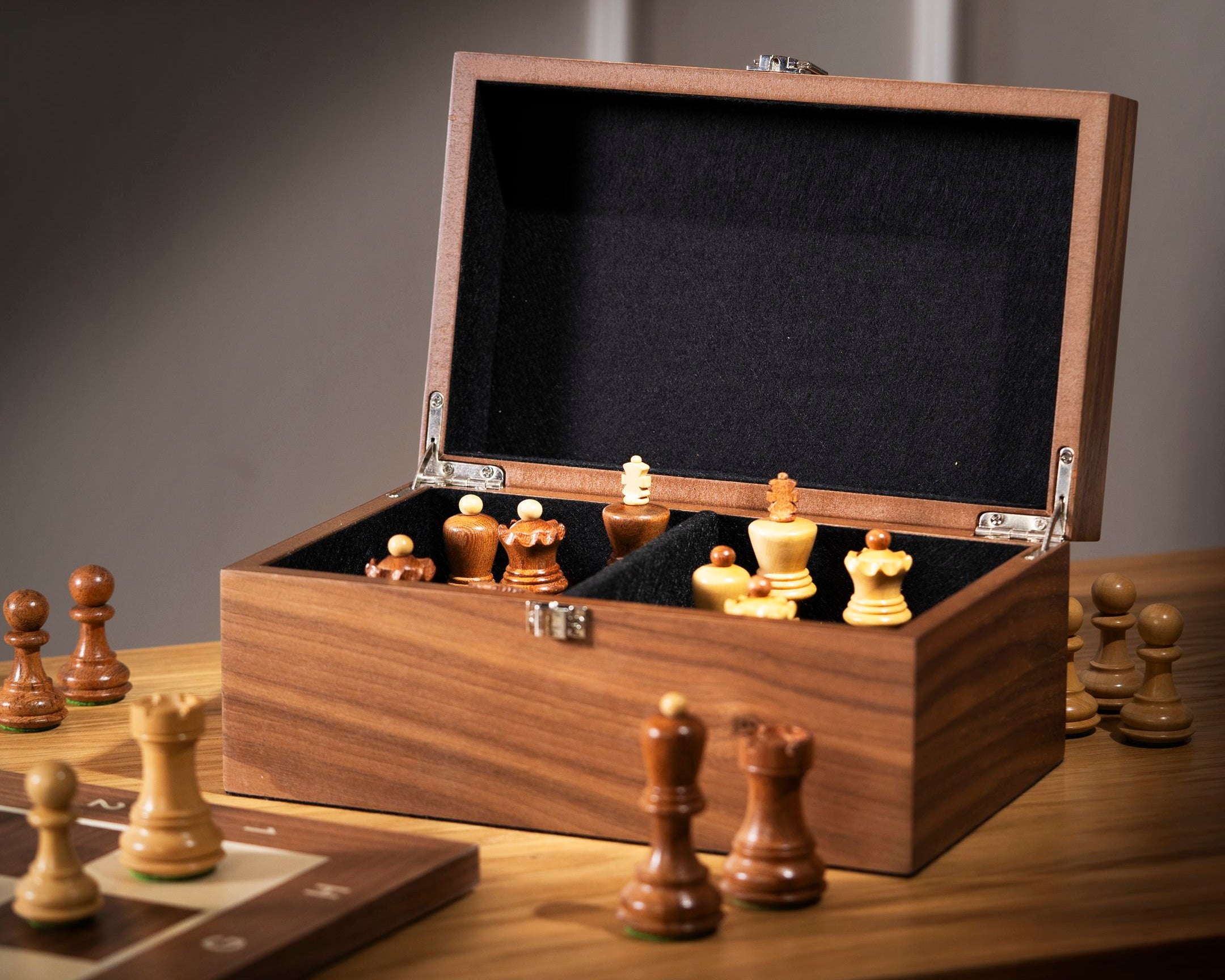 Kiste für Figuren, 24 x 15 x 8,5 cm – Sunrise Chess & Games