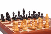 Juego de ajedrez de competición Timeless (alemán) Staunton n.º 5 (48 x 48 cm)