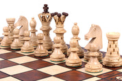 Juego de ajedrez de lujo AMBASADOR - grande (54 x 54 cm)