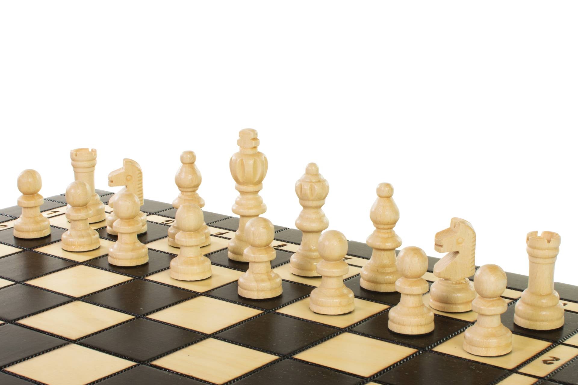 JUEGO DE MADERA 3 en 1 (40x40cm) CHASETS + WARCABS + BACKGAMMON - aad16c6717bfb16624091df41665d1d5