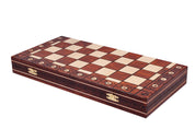 Juego de ajedrez de lujo AMBASADOR - grande (54 x 54 cm)