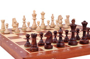 Juego de ajedrez de competición n.º 5 con incrustaciones (48 x 48 cm) - Juego de ajedrez PROFESIONAL