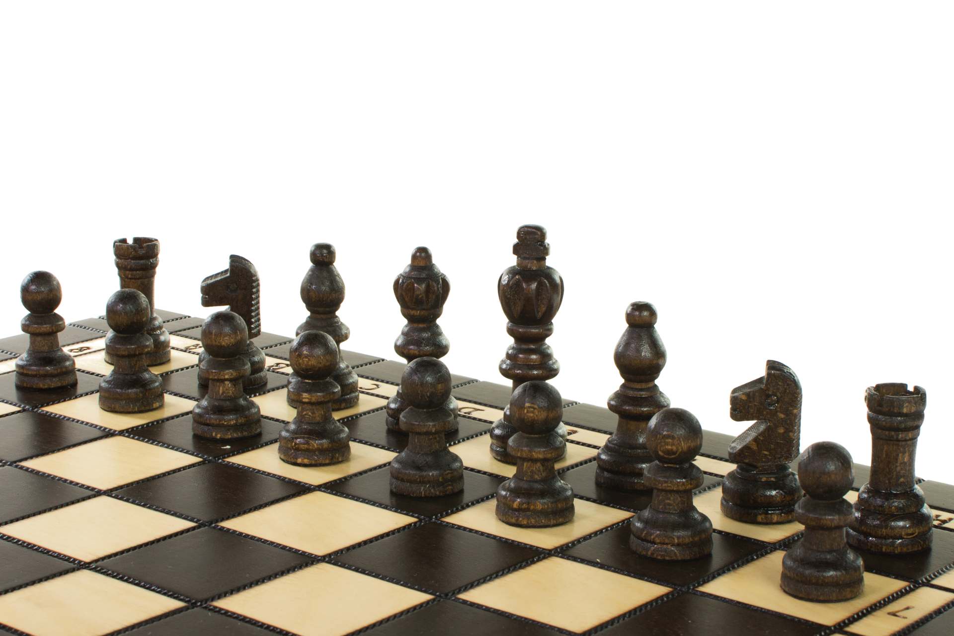 JUEGO DE MADERA 3 en 1 (40x40cm) CHASETS + WARCABS + BACKGAMMON - 0d0ac4117c83fd4d43fa3d3c07671177