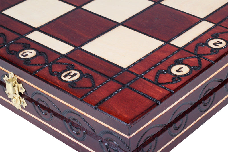 Juego de ajedrez AMBASADOR New Line (55 x 55 cm) - Juego de ajedrez AMBASADOR New Line (55 x 55 cm)