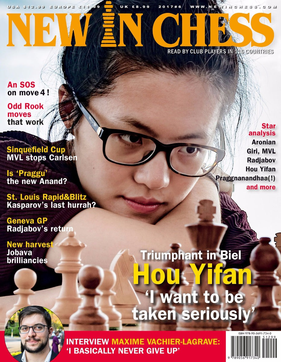 New In Chess 2017/6: The Club Player's Magazine - f6928df981a018bf858781fbc23a89f7