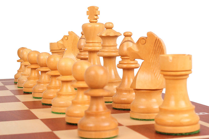 TOURNAMENT No5 intarsy GERMAN KNIGHT EBONISED 3,5" pieces - 81bd9ed8ab9602f9707f389df486d775