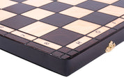 AJEDREZ DE MADERA DE LA INDIA (47 x 46,5 cm)