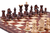 Juego de ajedrez de lujo AMBASADOR - grande (54 x 54 cm)
