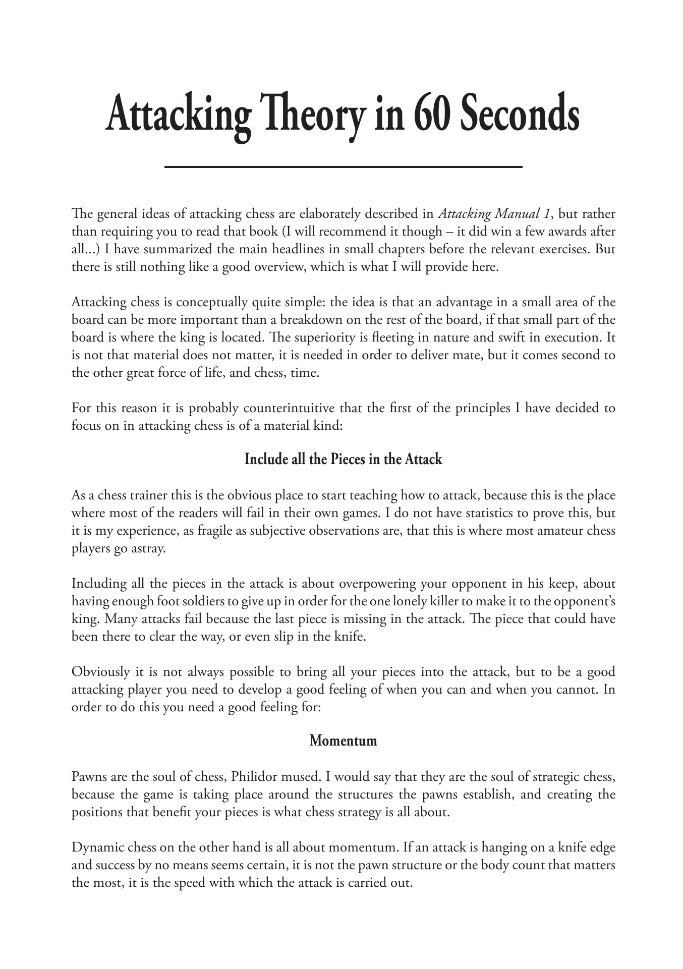 Grandmaster Preparation - Attack and Defence by Jacob Aagaard (softcover) - bbfa544b8dd2aac243418c43c3a63b73