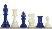 Piezas de ajedrez azules nº 6