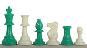 Piezas de ajedrez verdes nº 6