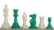 Piezas de ajedrez verdes nº 6
