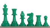 Piezas de ajedrez verdes nº 6