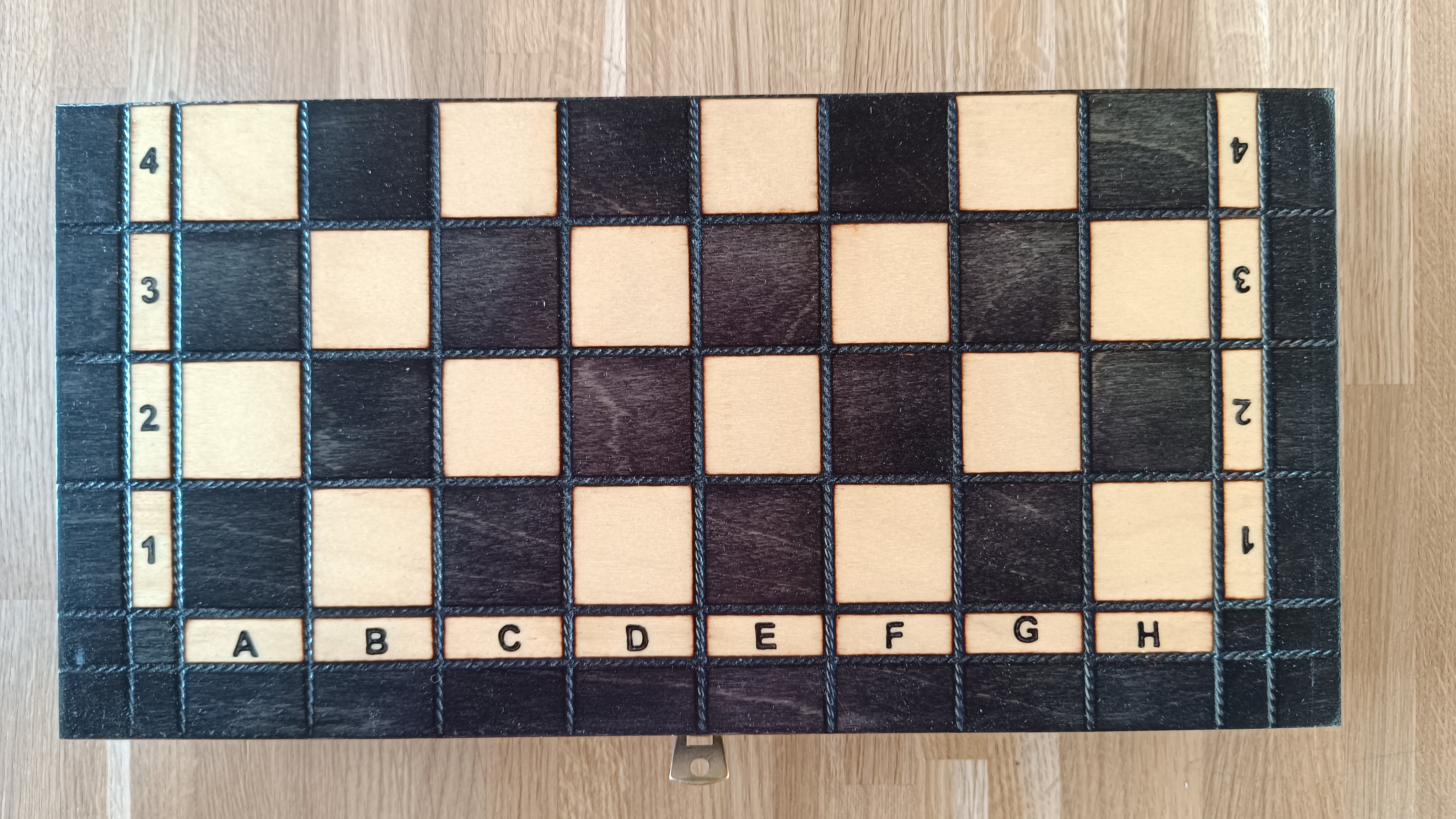 Ajedrez "Pequeña Perla" con inserto, color negro - 6b4d7828641fe4586c2987f5b5b24176