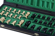 Juego de ajedrez CONSUL New Line (49 cm), color negro