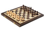 JUEGO DE MADERA 3 en 1 (40x40cm) CHASETS + WARCABS + BACKGAMMON