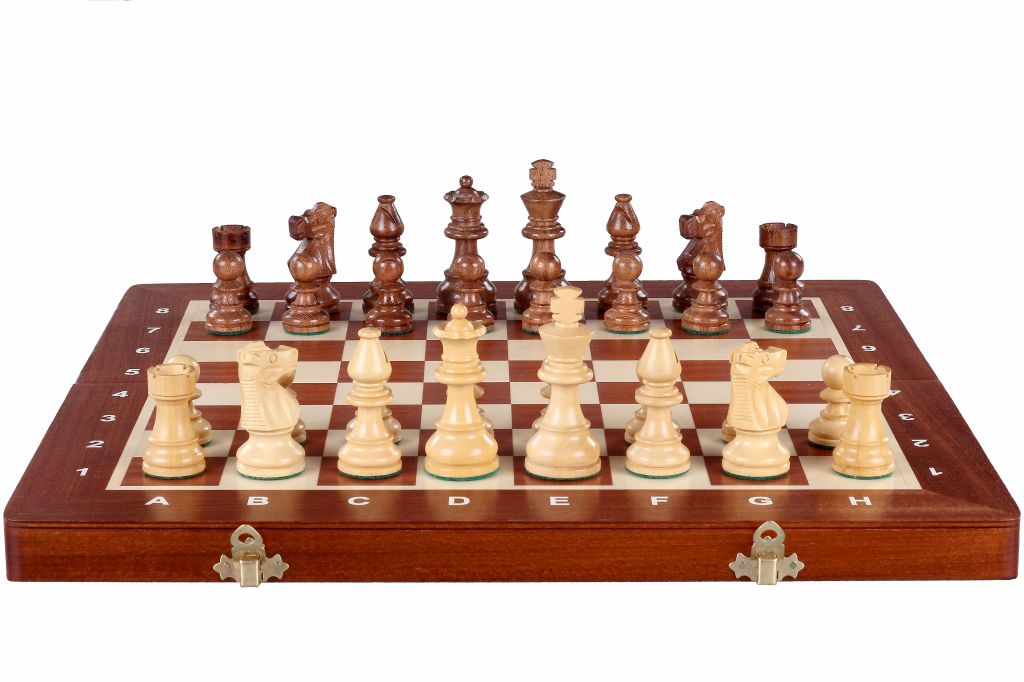 TOURNAMENT No5 intarsy FRENCH ACACIA 3,5" pieces - e6e73de3fac94da017de00a3a9f30a75