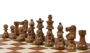 TOURNAMENT No4 intarsy French ACACIA/BOXWOOD 3" pieces