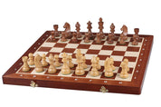 Juego de ajedrez de competición Timeless (alemán) Staunton Gold n.º 5