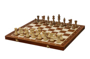 Juego de ajedrez de madera French de 3,75 pulgadas (cuadros de 58 mm)