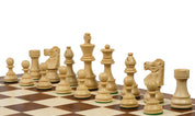 Juego de ajedrez de madera French de 3,75 pulgadas (cuadros de 58 mm)