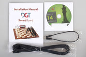 DGT SMART juego de ajedrez electrónico - tablero de ajedrez + piezas de ajedrez de madera atemporal