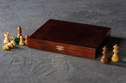 Caja de madera Lux Brown para piezas n.º 5