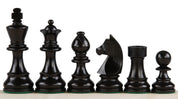 Juego de ajedrez intemporal - tablero (casilla 58mm), piezas (rey 96mm)