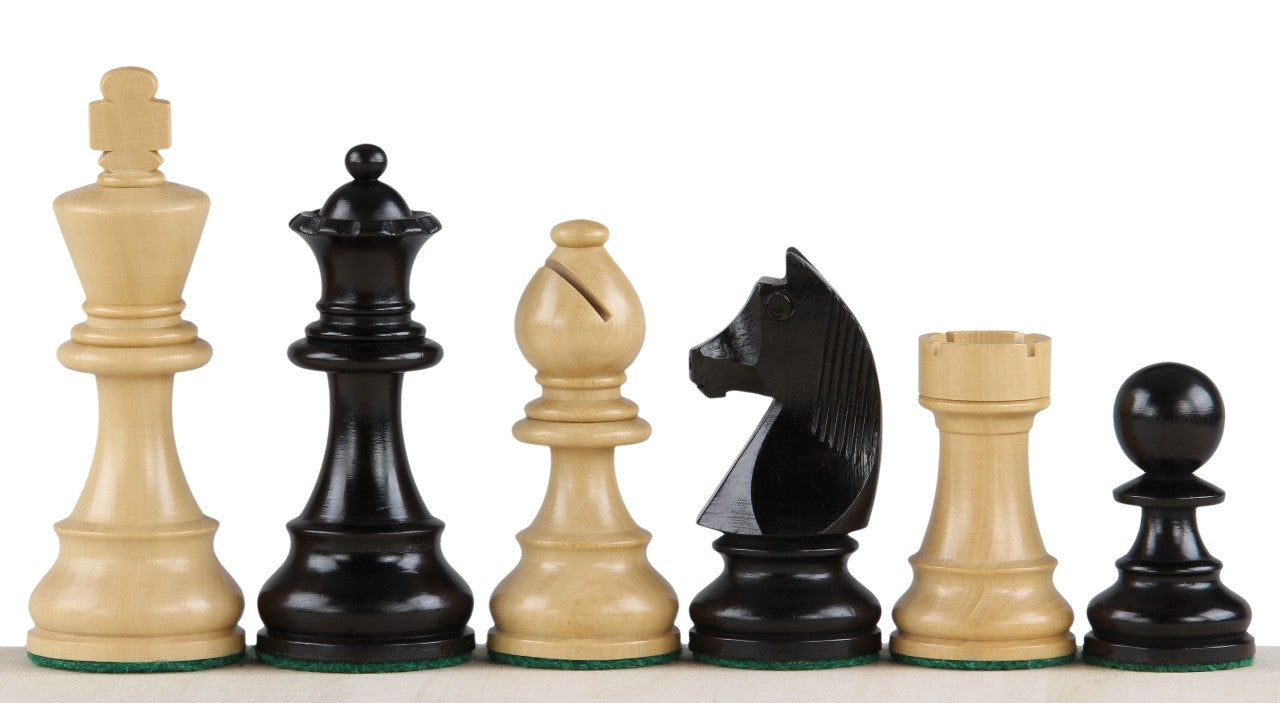 Juego de ajedrez Timeless - tablero (casilla 58mm), piezas (rey 96mm) - Juego de ajedrez Timeless - tablero (casilla 58mm), piezas (rey 96mm)