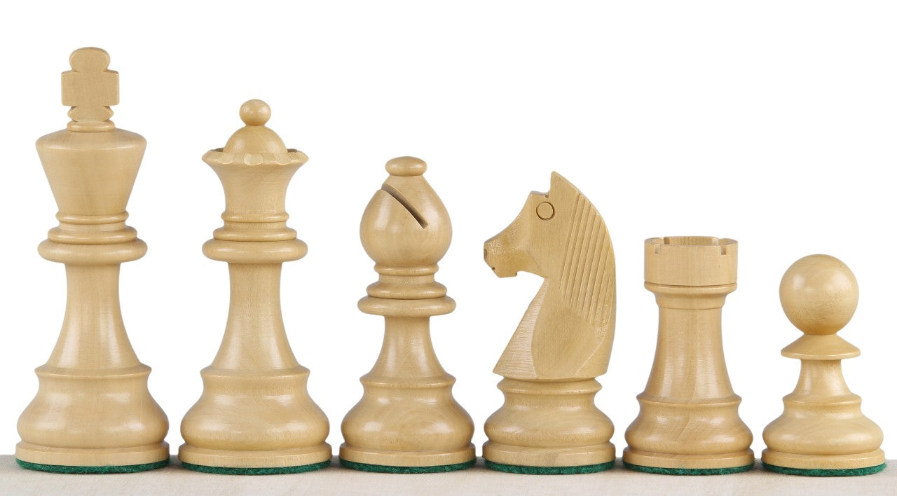 Juego de ajedrez Timeless - tablero (casilla 58mm), piezas (rey 96mm) - Juego de ajedrez Timeless - tablero (casilla 58mm), piezas (rey 96mm)