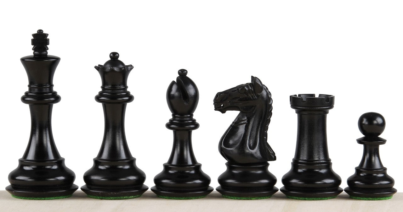 Piezas de ajedrez OXFORD ebonisadas 4'' - cb1491fe3c80c255485d696f8da5c04a