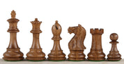 piezas de ajedrez Oxford Acacia/Bois de buis, 3,75 pulgadas