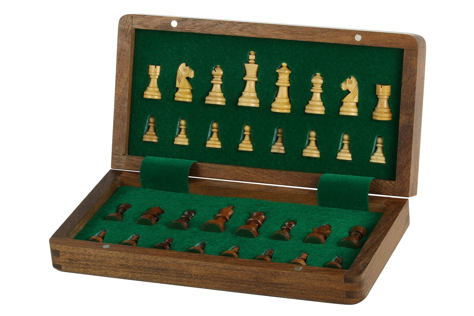Ajedrez MAGNÉTICO con tablero marmolado de 25 cm - Ajedrez MAGNÉTICO con tablero marmolado de 25 cm