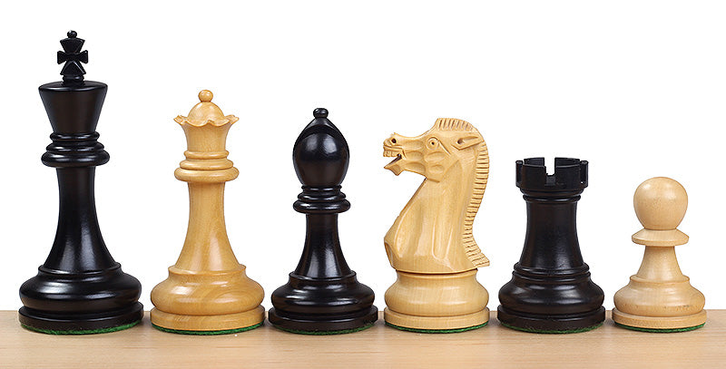 Piezas de ajedrez Executive ebonisadas 4'' - 402139c7c90343eb8e8768ded5c32975