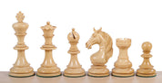 piezas de ajedrez Unicorn de madera de padouk, 10,8 cm