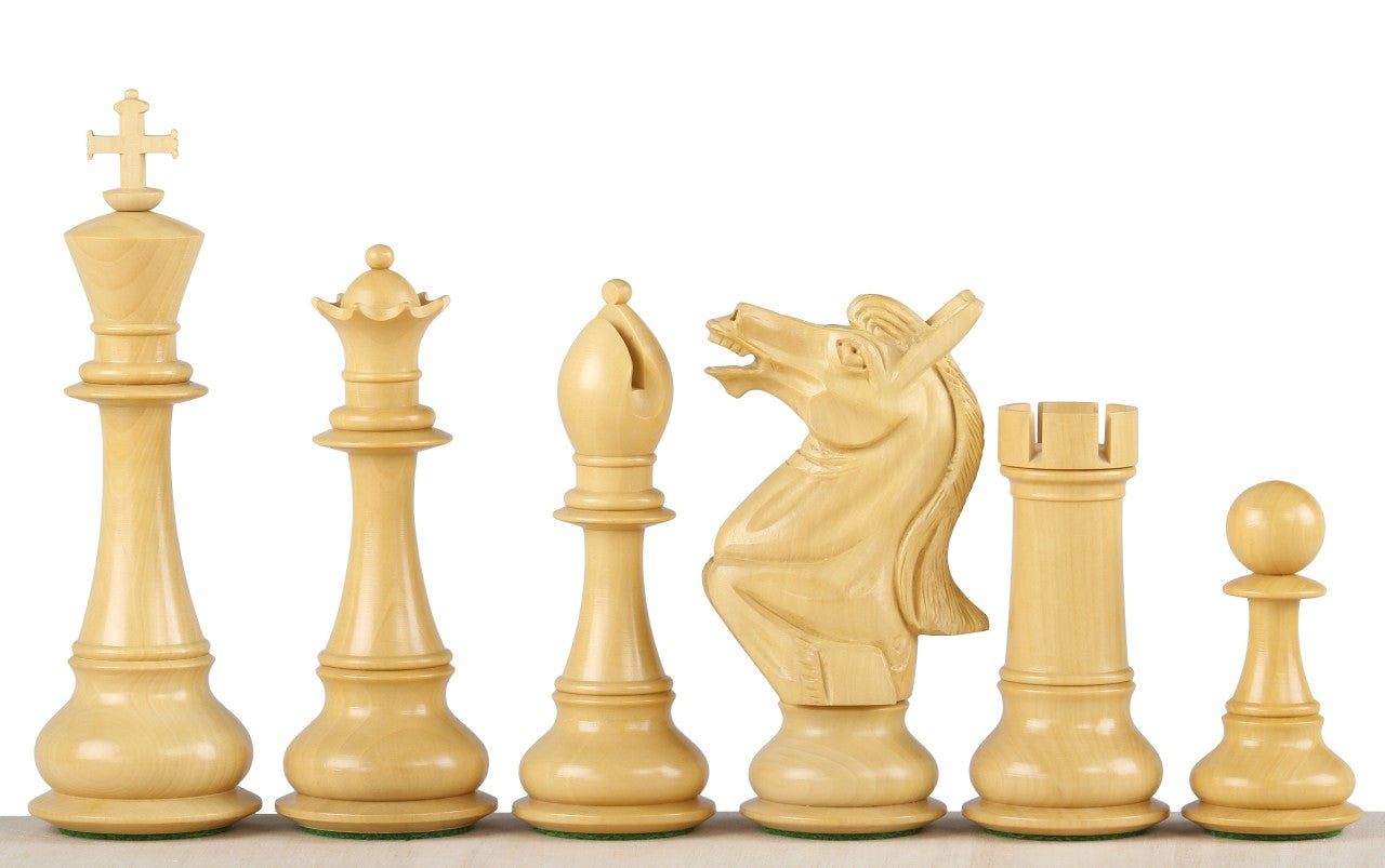 NAPOLEÓN piezas DE AJEDREZ DE ÉBANO 6 PULGADAS - NAPOLEÓN piezas DE AJEDREZ DE ÉBANO 6 PULGADAS