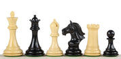Piezas de ajedrez DERBY KNIGHT ÉBANO 4" chess pieces