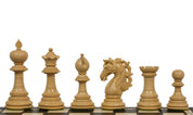 Adios 4" piezas de ajedrez de ébano/haya