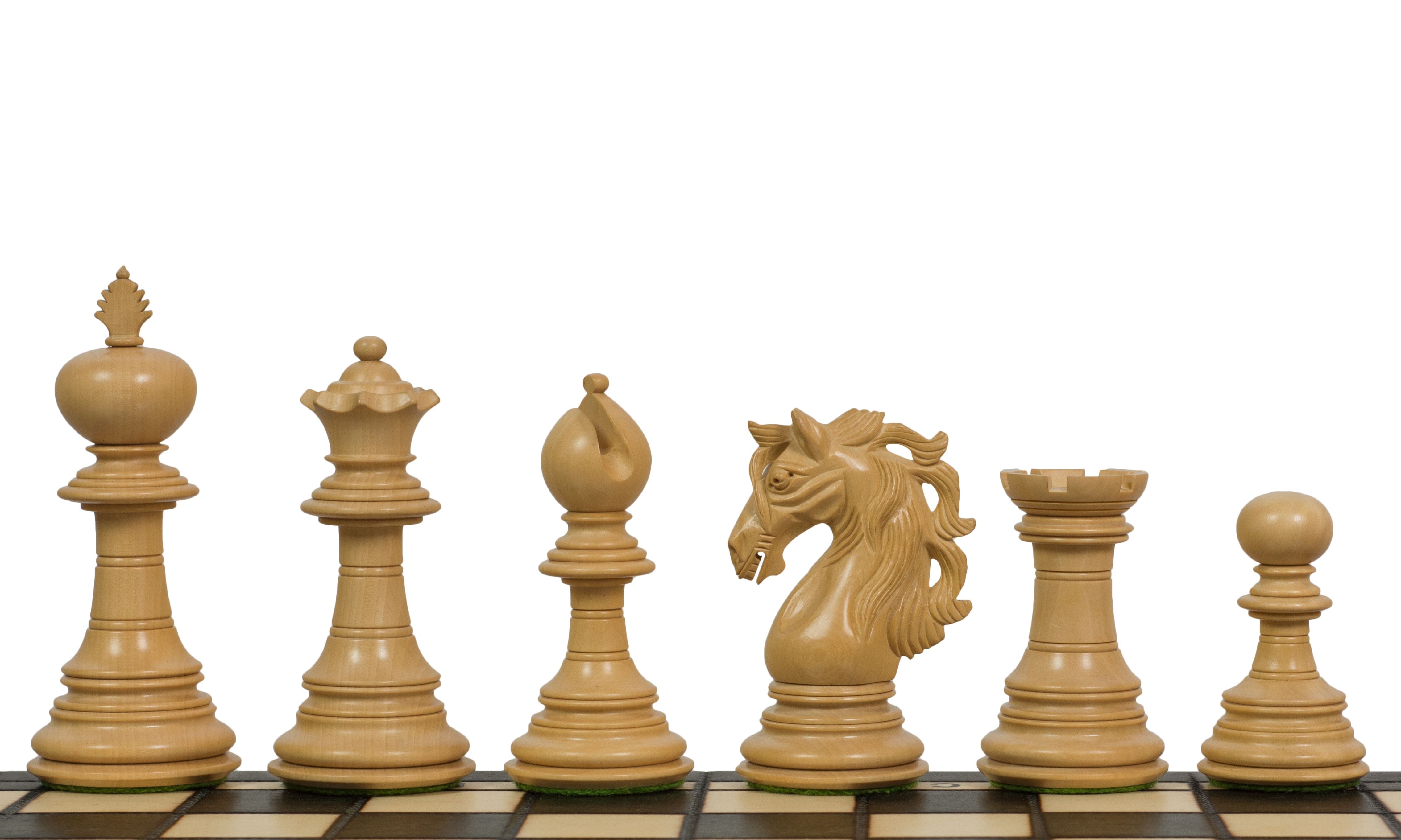 Adios 4" paduk/bukshan figuras de ajedrez - dc5fb4352284ee3ffbe6b05edf53d190