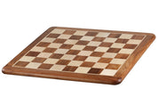 Tablero de ajedrez de madera maciza - acacia de la India / haya (casilla de 55 mm)