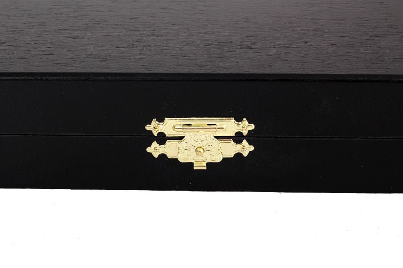 Caja de madera Lux Black para piezas n.º 5 - Caja de madera Lux Black para piezas n.º 5