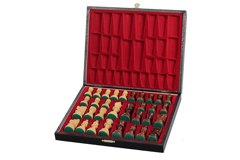 Caja de madera Lux Black para piezas n.º 5 - Caja de madera Lux Black para piezas n.º 5