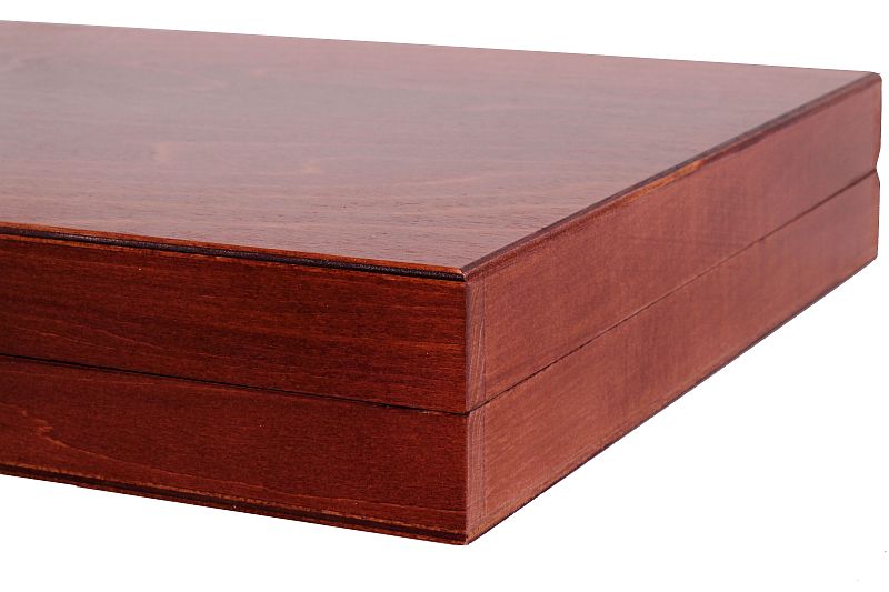 Caja de madera Lux Brown para piezas n.º 5 - Caja de madera Lux Brown para piezas n.º 5