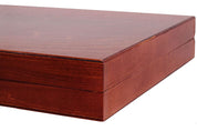 Caja de madera Lux Brown para piezas n.º 5